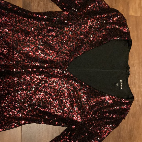 Express Sequin Mini Dress - Picture 2 of 2